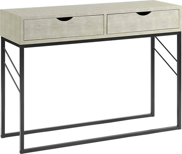 Marwill White Sofa Table - Thumbnail - Image 1