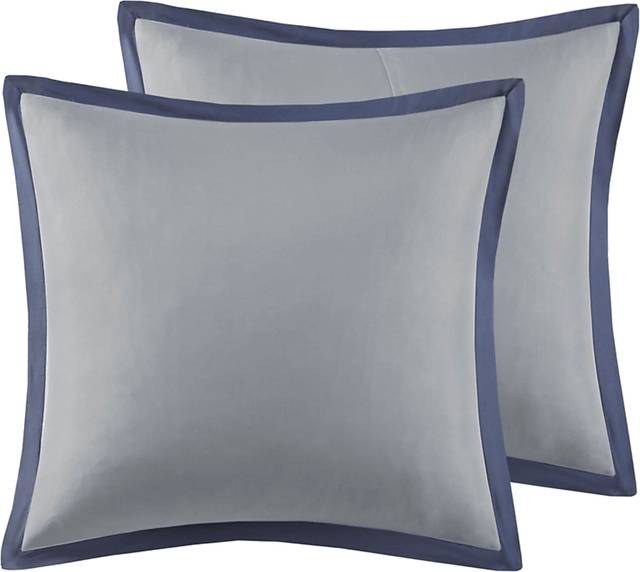 Marwin Blue 8pc Queen Comforter Set - Thumbnail - Image 12