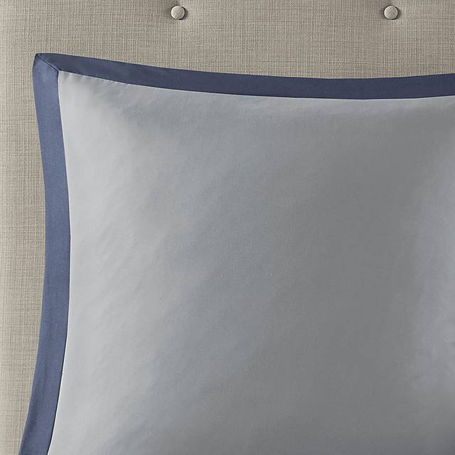 Marwin Blue 8pc Queen Comforter Set - Thumbnail - Image 17