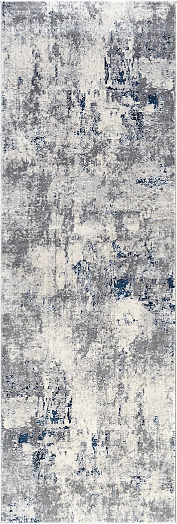 Maryam Gray 2'7 x 7'7 Runner Rug