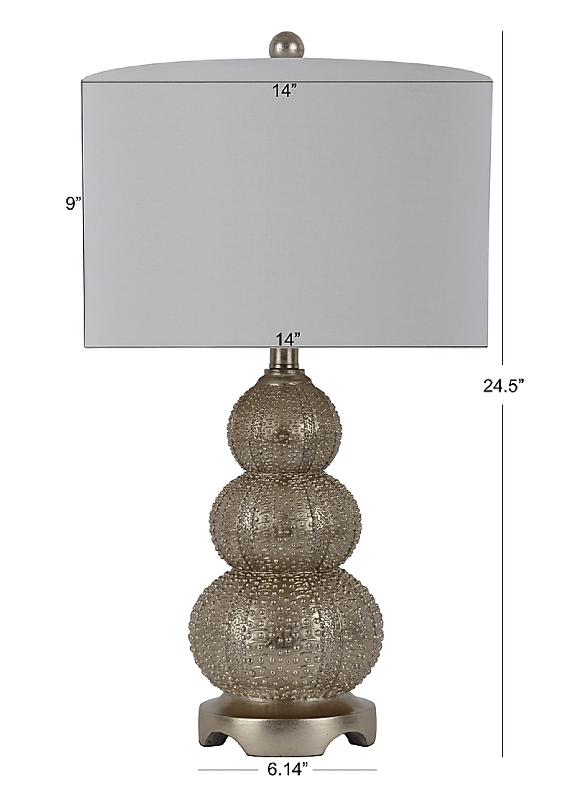 Marylin Gray Lamp - Image 7