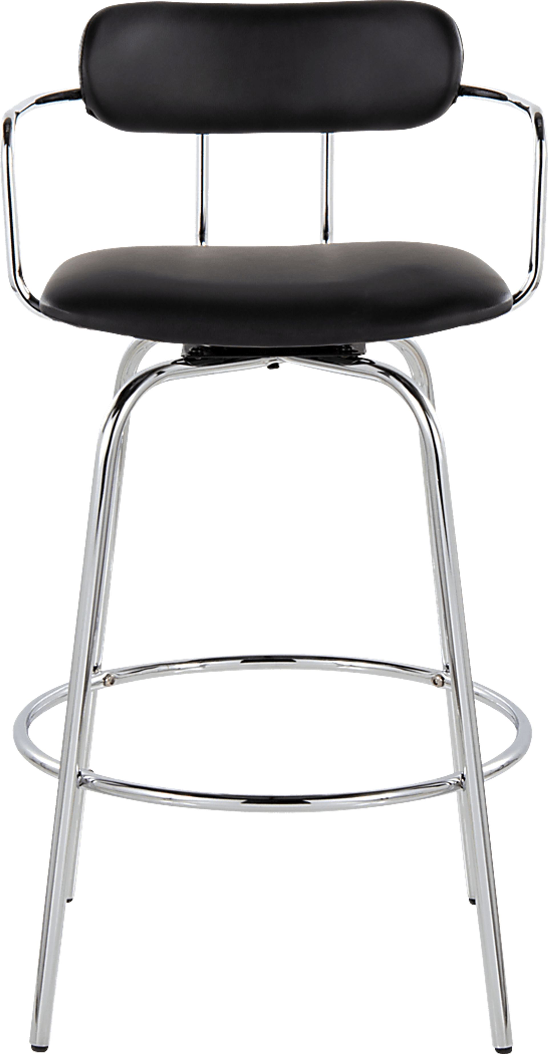 Marysa Black Counter Height Stool, Set of 2 - Image 8