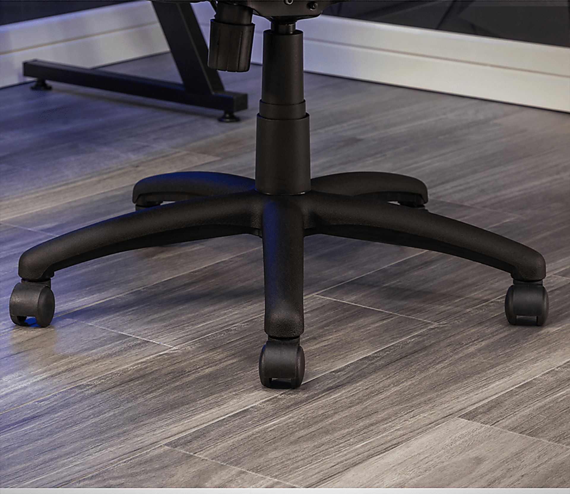 Masdon Black/Blue Office Chair - Image 10