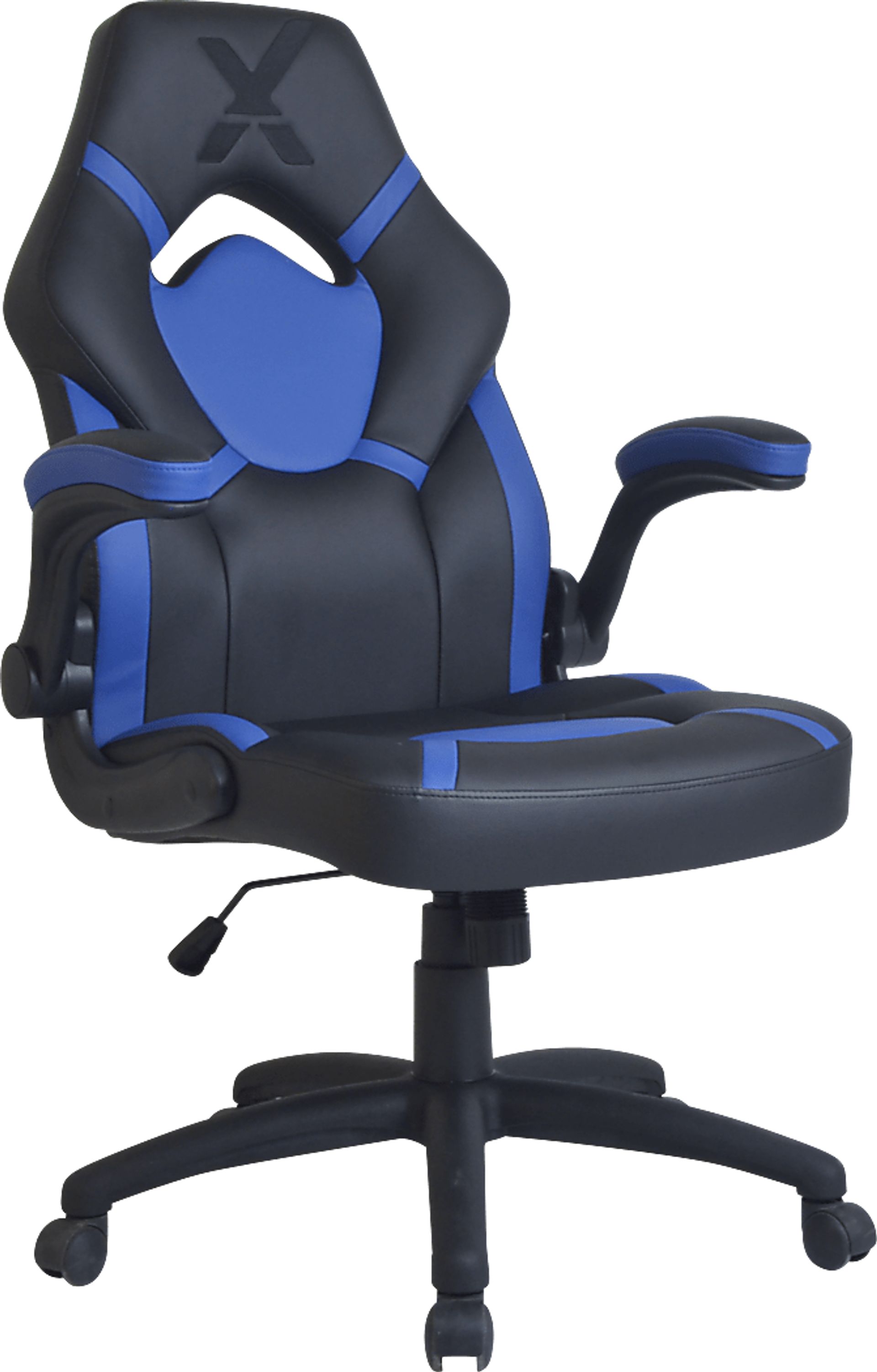 Masdon Black/Blue Office Chair - Image 1