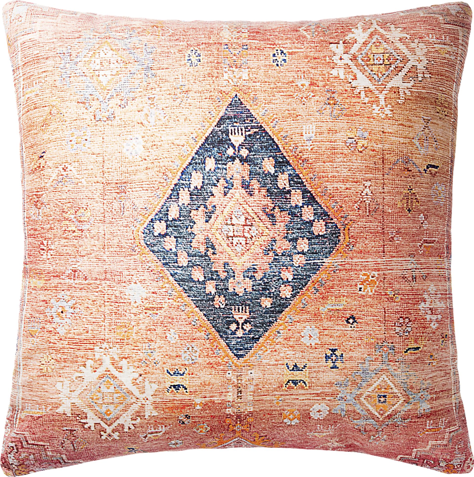 Masha Coral Floor Pillow - Image 1