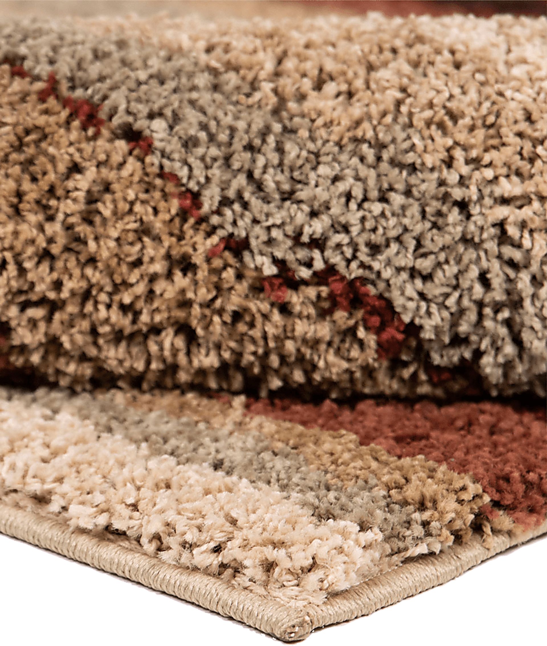 Masing Red 5'3 x 7'6 Rug - Image 6
