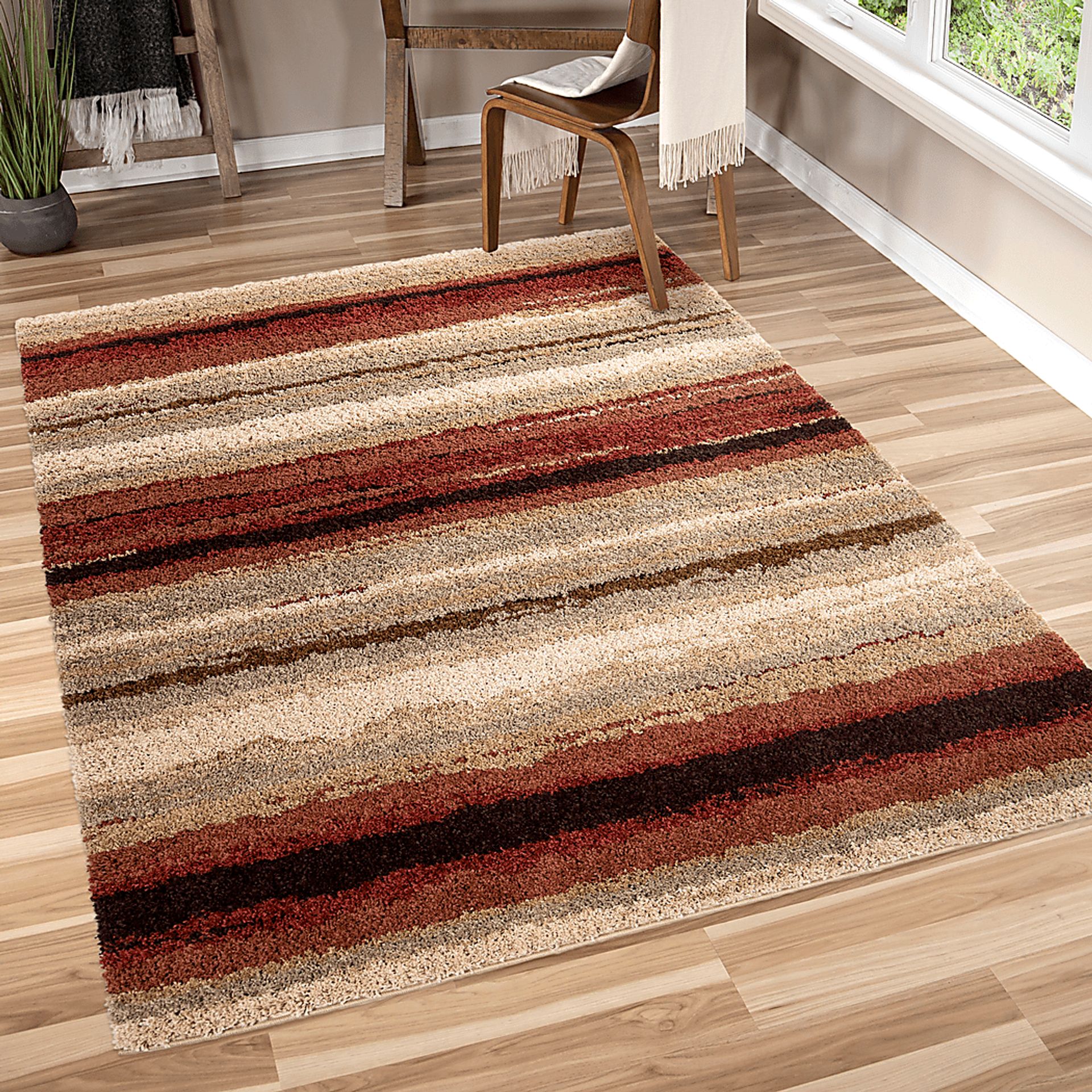 Masing Red 7'10 x 10'10 Rug - Image 2