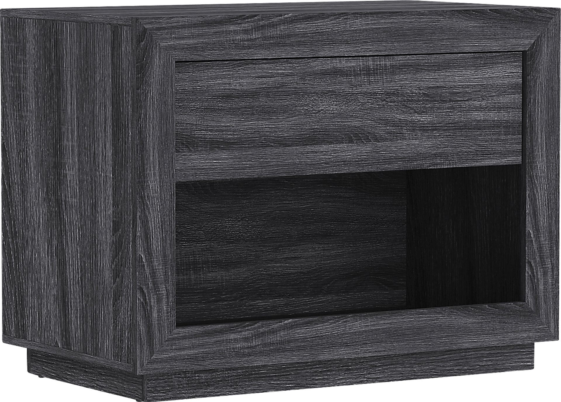 Masiva IV Charcoal Nightstand - Image 7