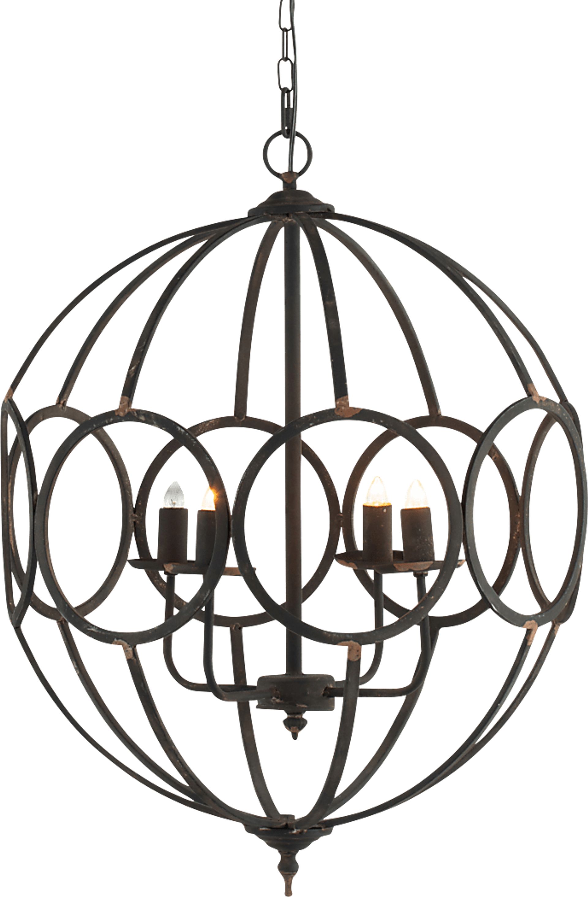 Massaro Bay Black Chandelier - Image 2