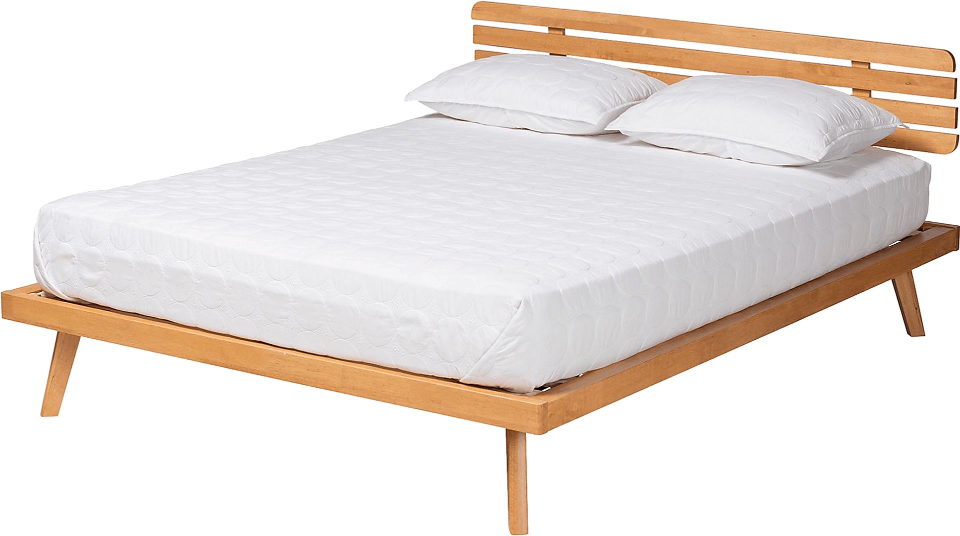 Massaro Brown Queen Platform Bed - Image 1