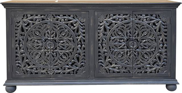 Mastick Black Credenza - Thumbnail - Image 2