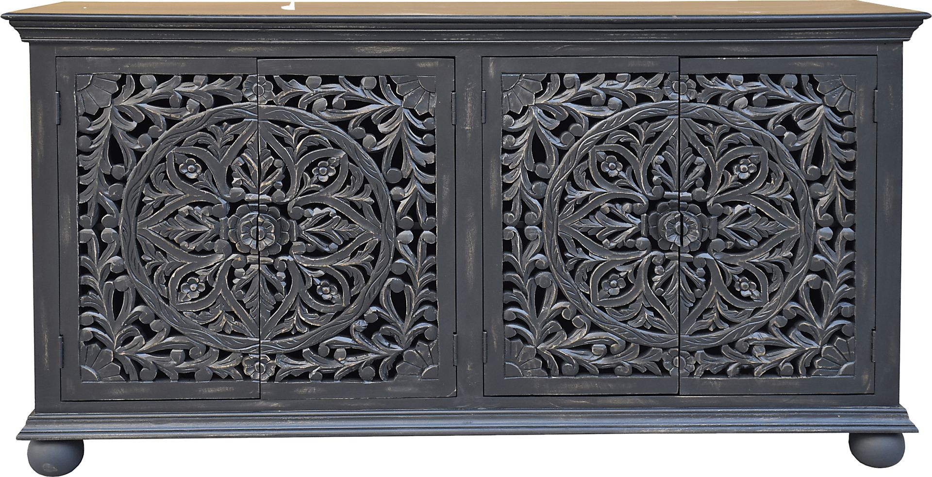 Mastick Black Credenza - Image 2