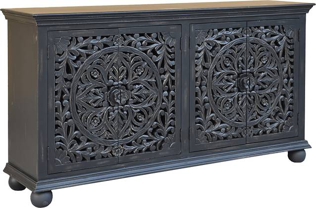 Mastick Black Credenza - Thumbnail - Image 1