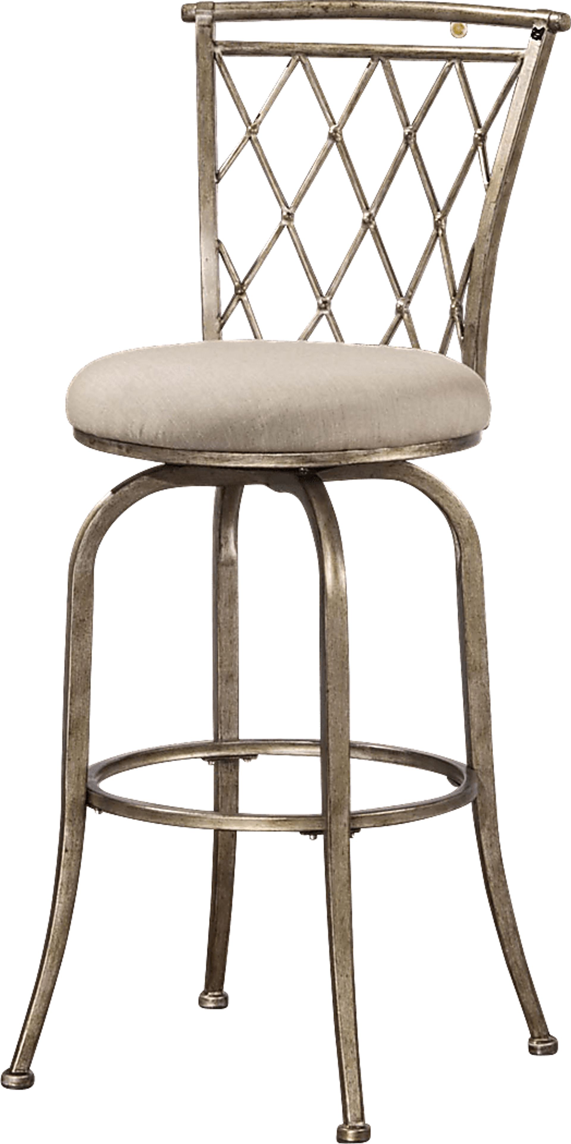 Mastock Champagne Swivel Barstool - Image 1