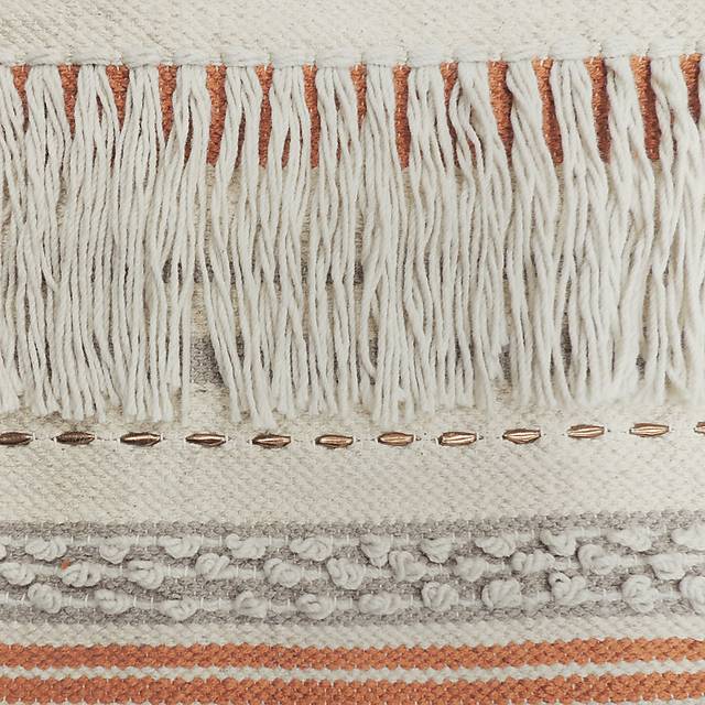 Masugi Orange/Cream Wall Decor - Thumbnail - Image 5