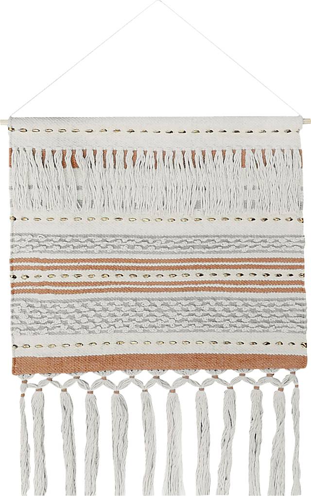 Masugi Orange/Cream Wall Decor - Thumbnail - Image 1