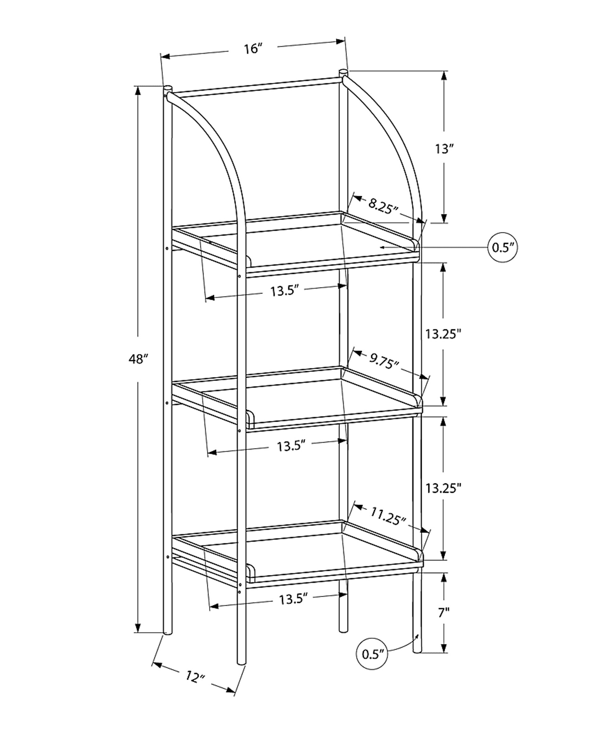 Matacona Taupe Bookcase - Image 5