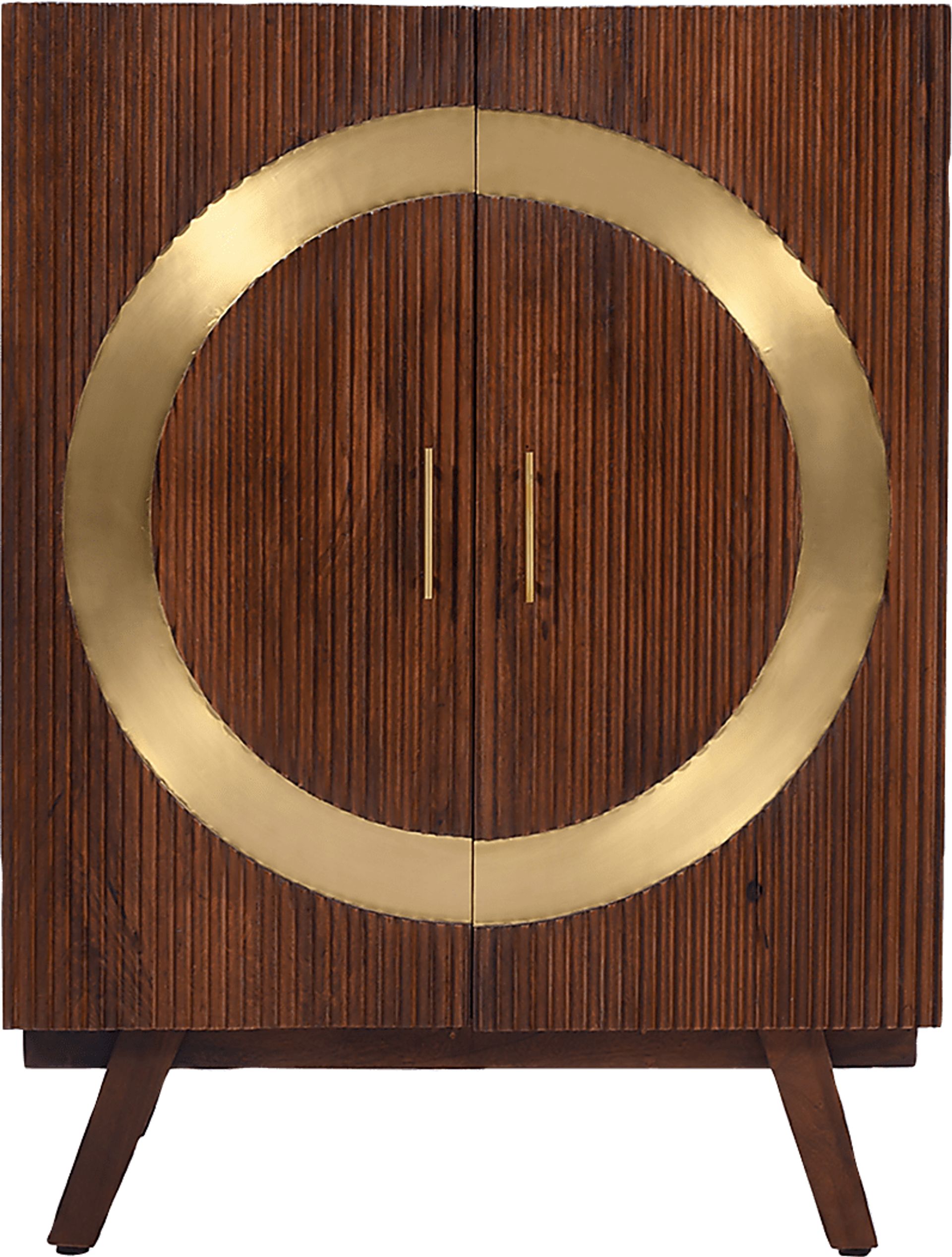 Matalin Brown Bar Cabinet - Image 5