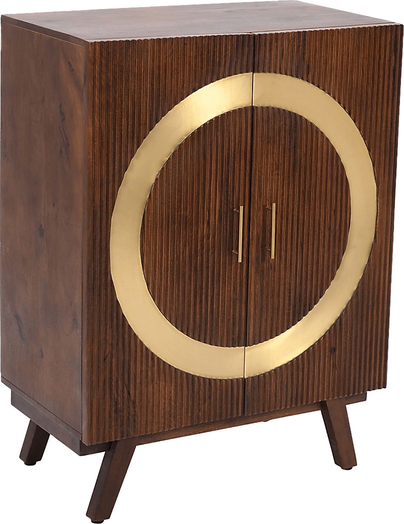 Matalin Brown Bar Cabinet