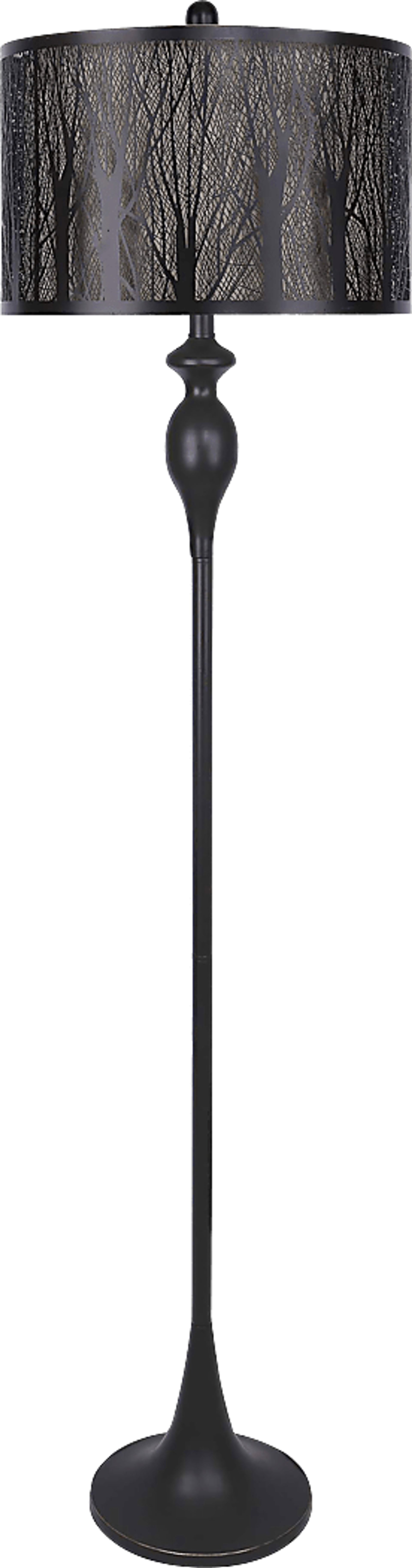 Mathena Drive Bronze Floor Lamp - Image 1