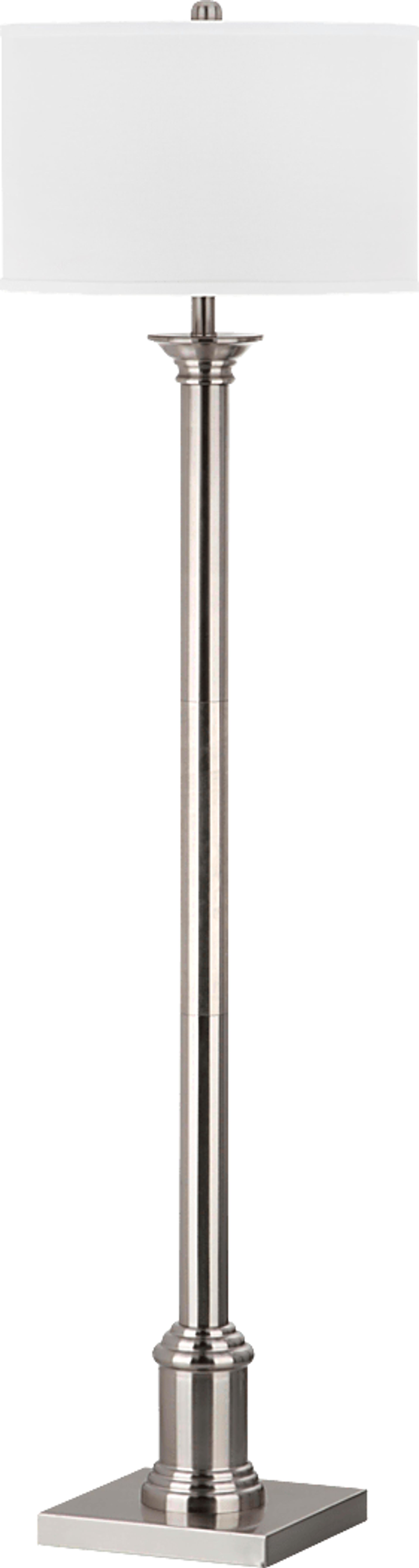 Mather Lake Silver Floor Lamp - Image 1