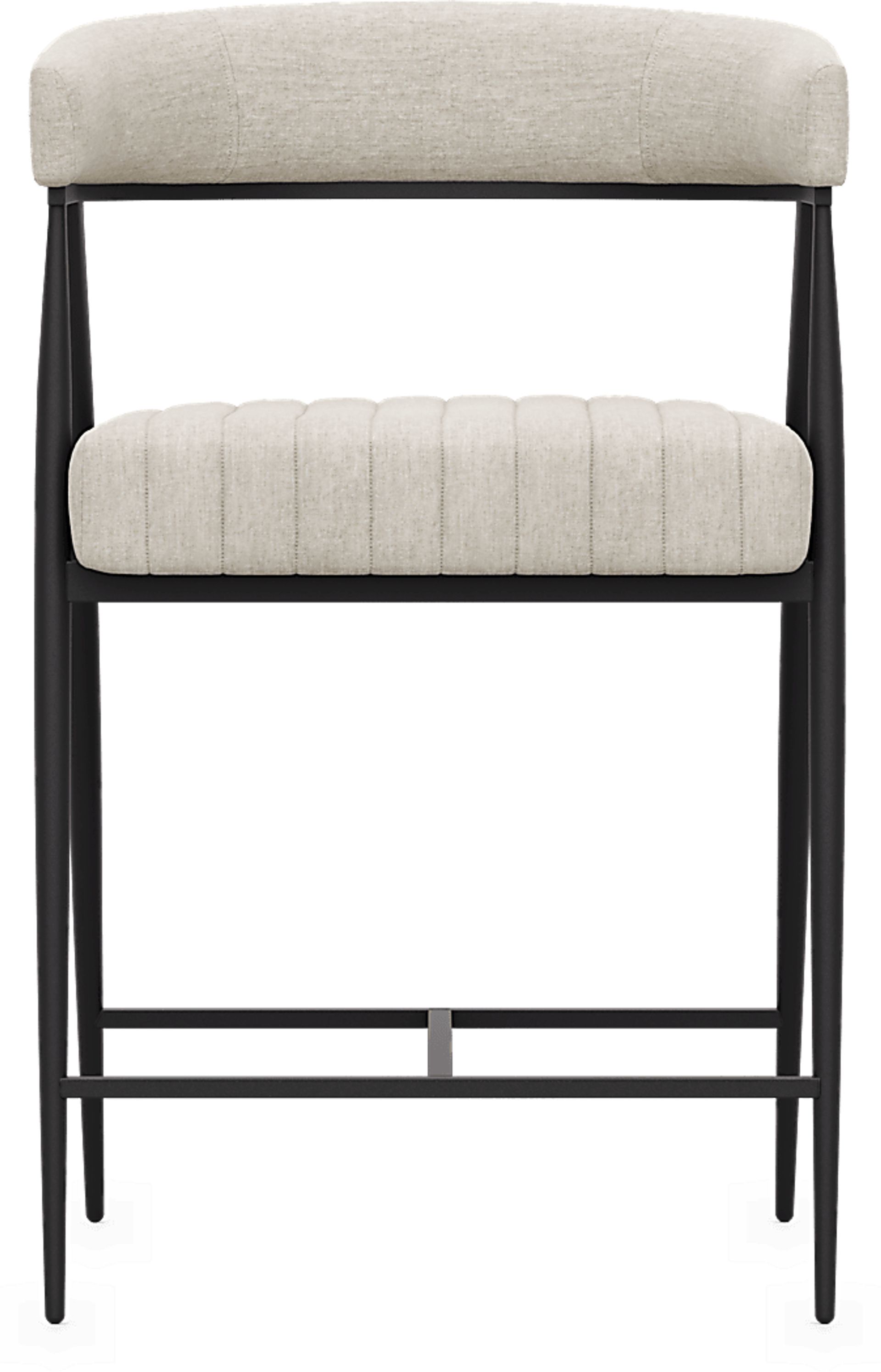 Mathis Cream Counter Height Stool - Image 2