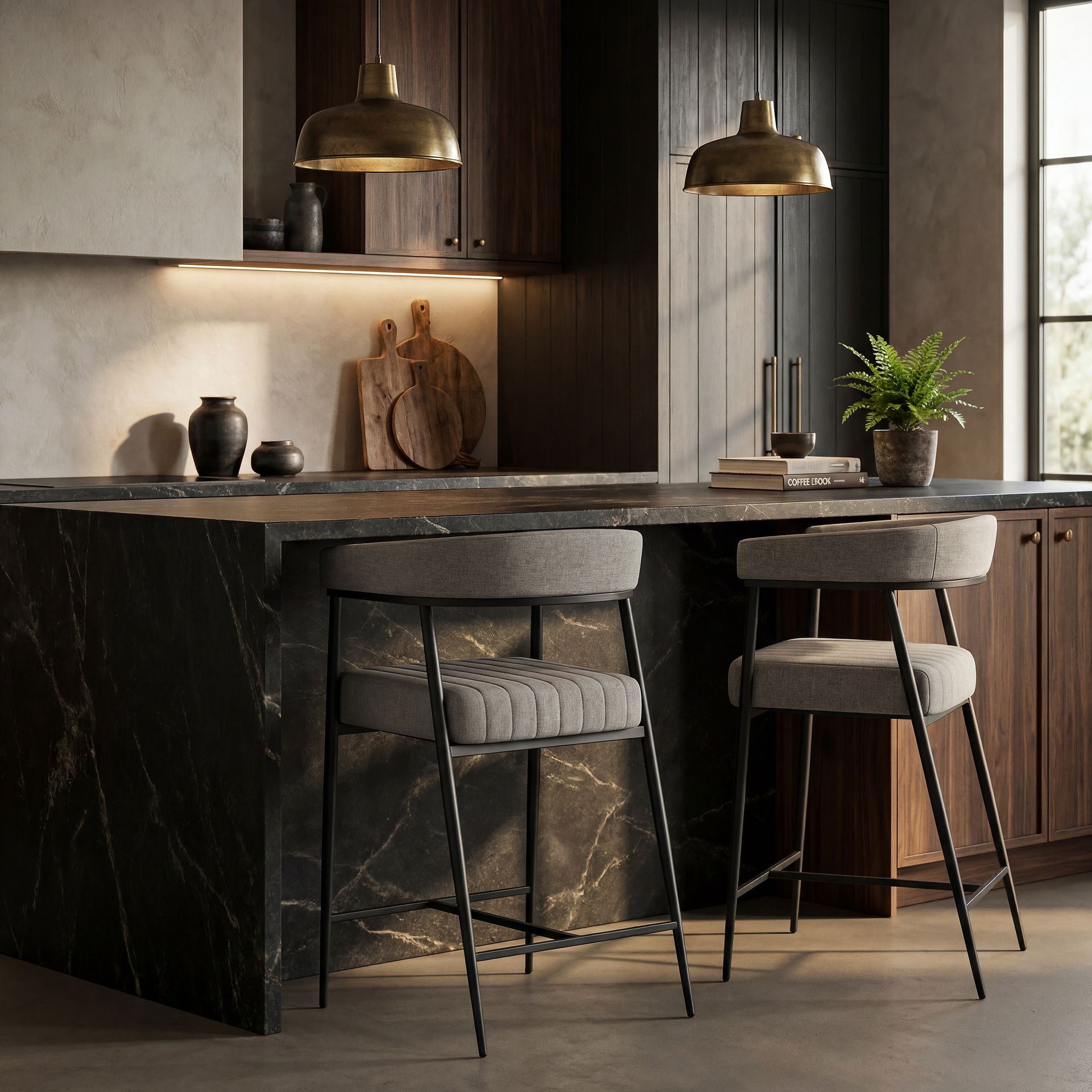 Mathis Gray Counter Height Stool - Image 4