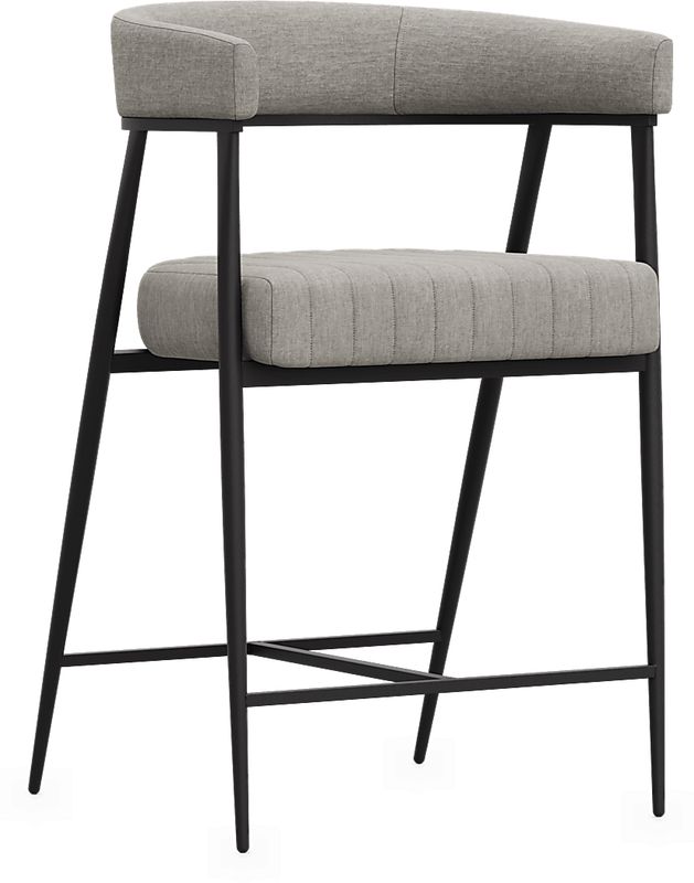 Mathis Gray Counter Height Stool