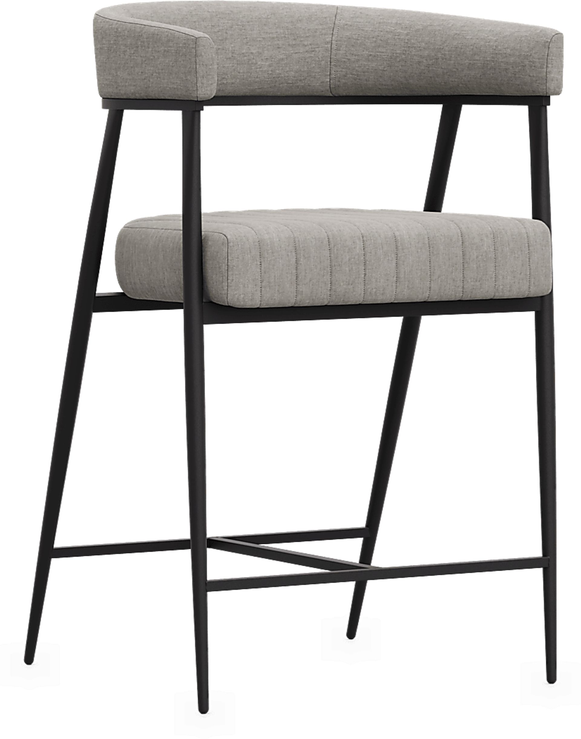 Mathis Gray Counter Height Stool - Image 1