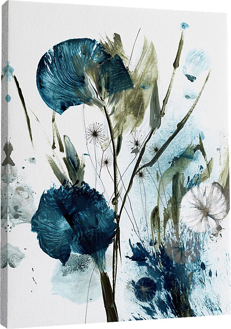 Matigo Teal Canvas Wall Art