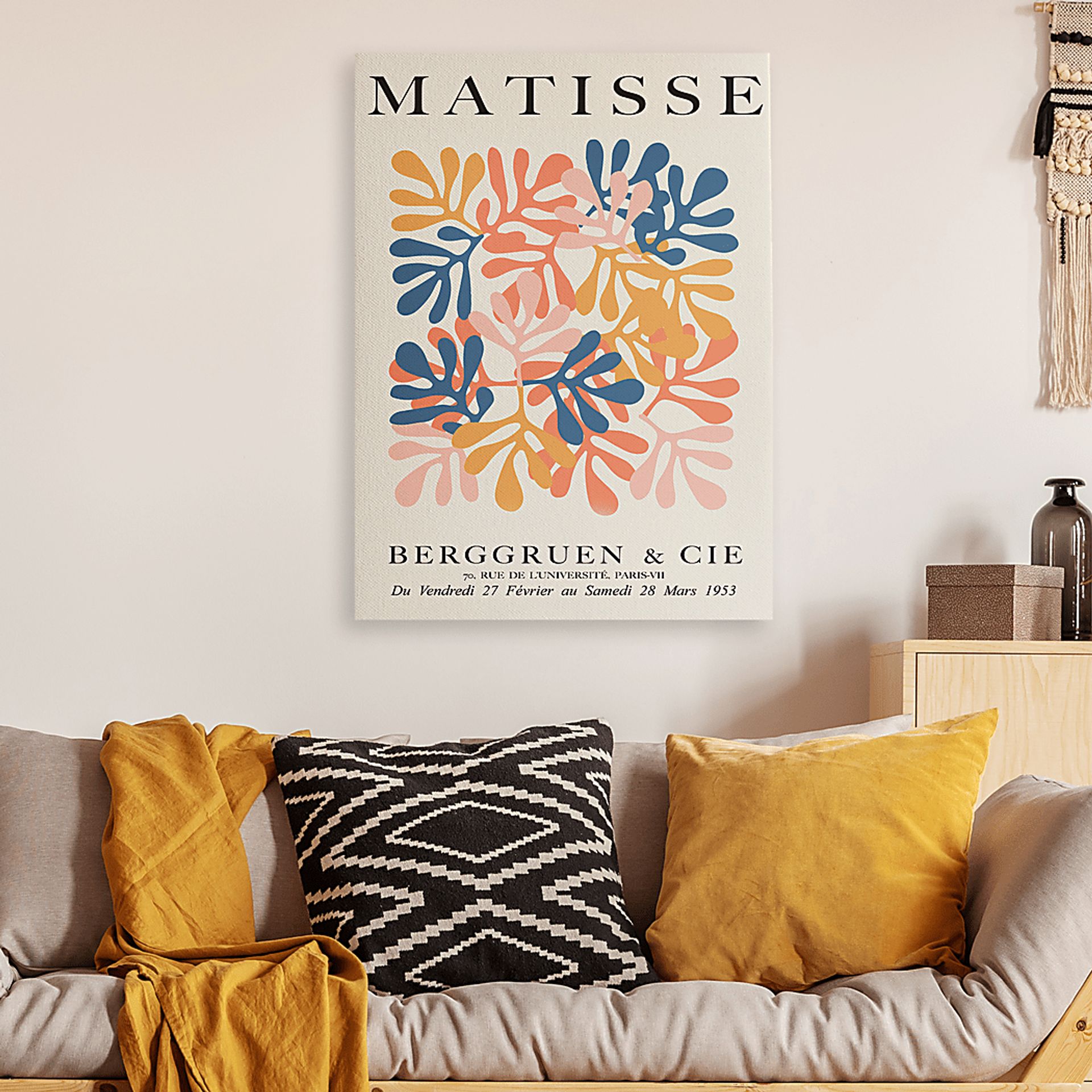 Matisse Foliage Multi Canvas Wall Art - Image 2
