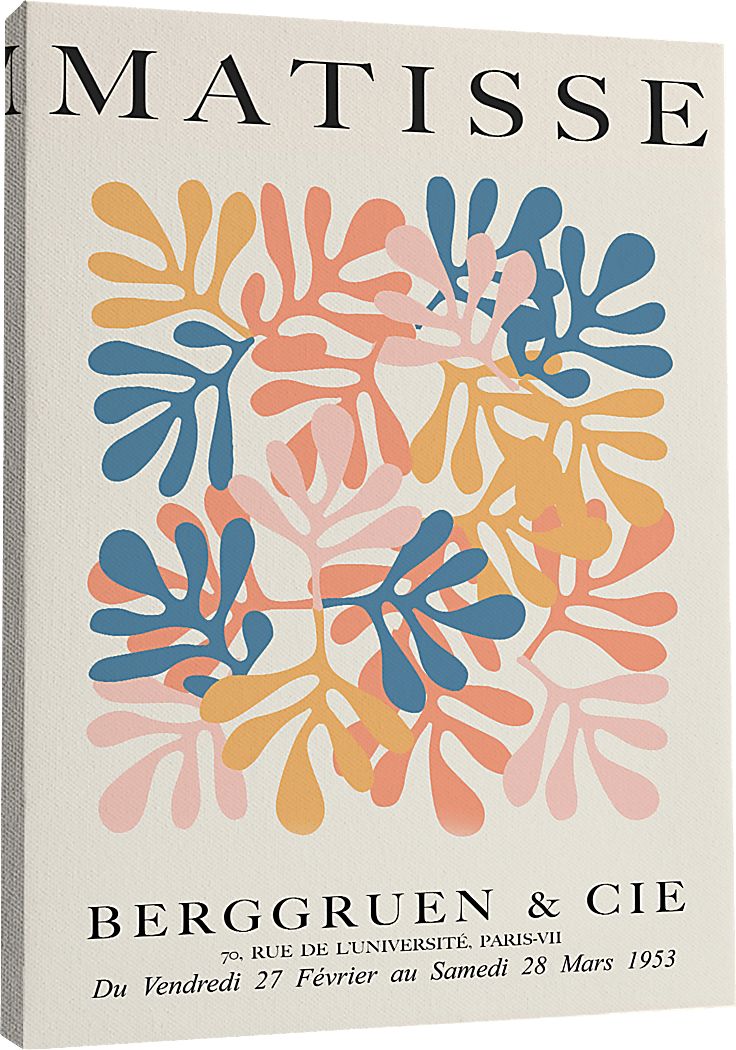 Matisse Foliage Multi Canvas Wall Art