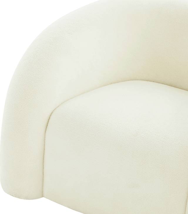 Matthai Cream Accent Chair - Thumbnail - Image 2