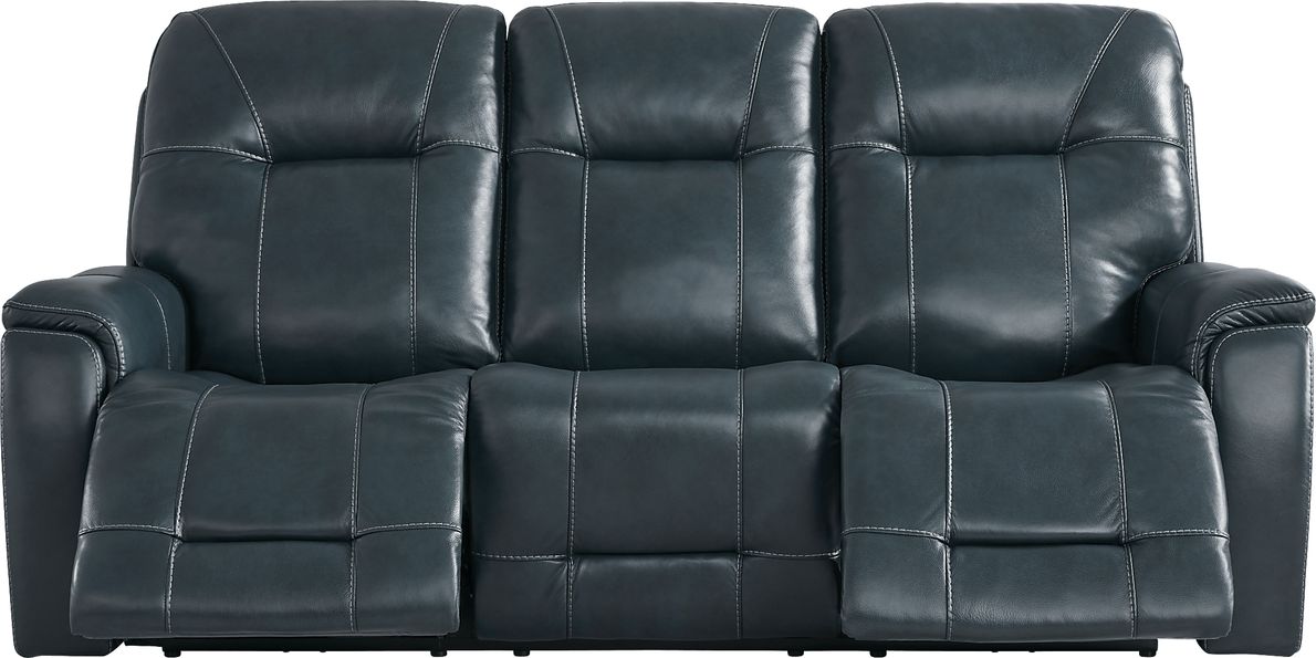 Matthews Cove 8 Pc Leather Triple Power Reclining Living Room Set