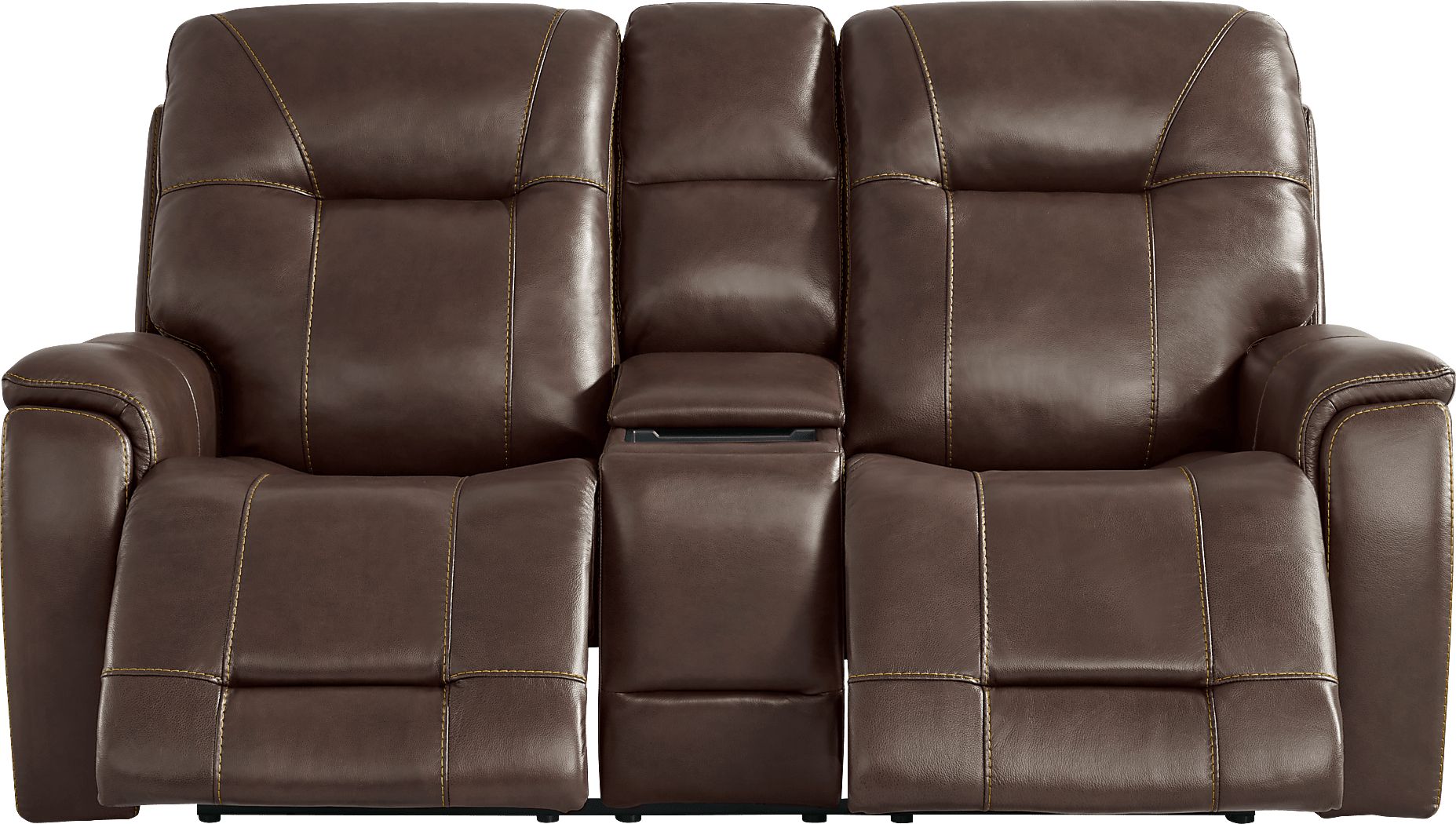 Matthews Cove Leather Triple Power Reclining Living Room Set - Thumbnail 3
