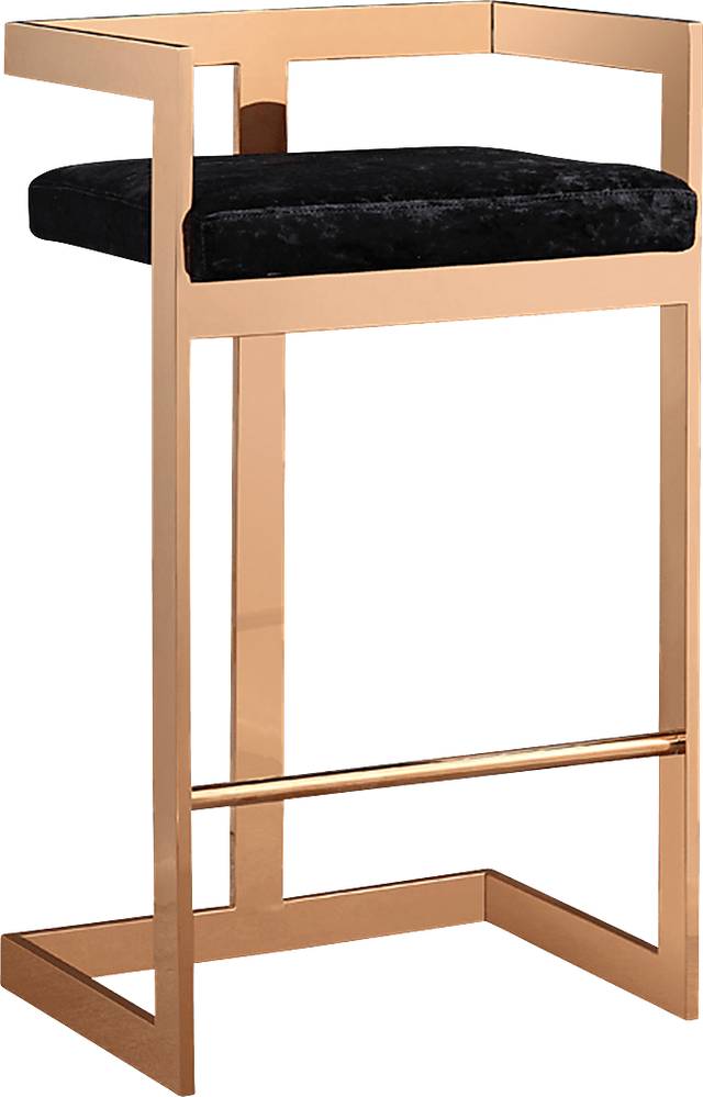 Mattias Black Barstool - Thumbnail - Image 1