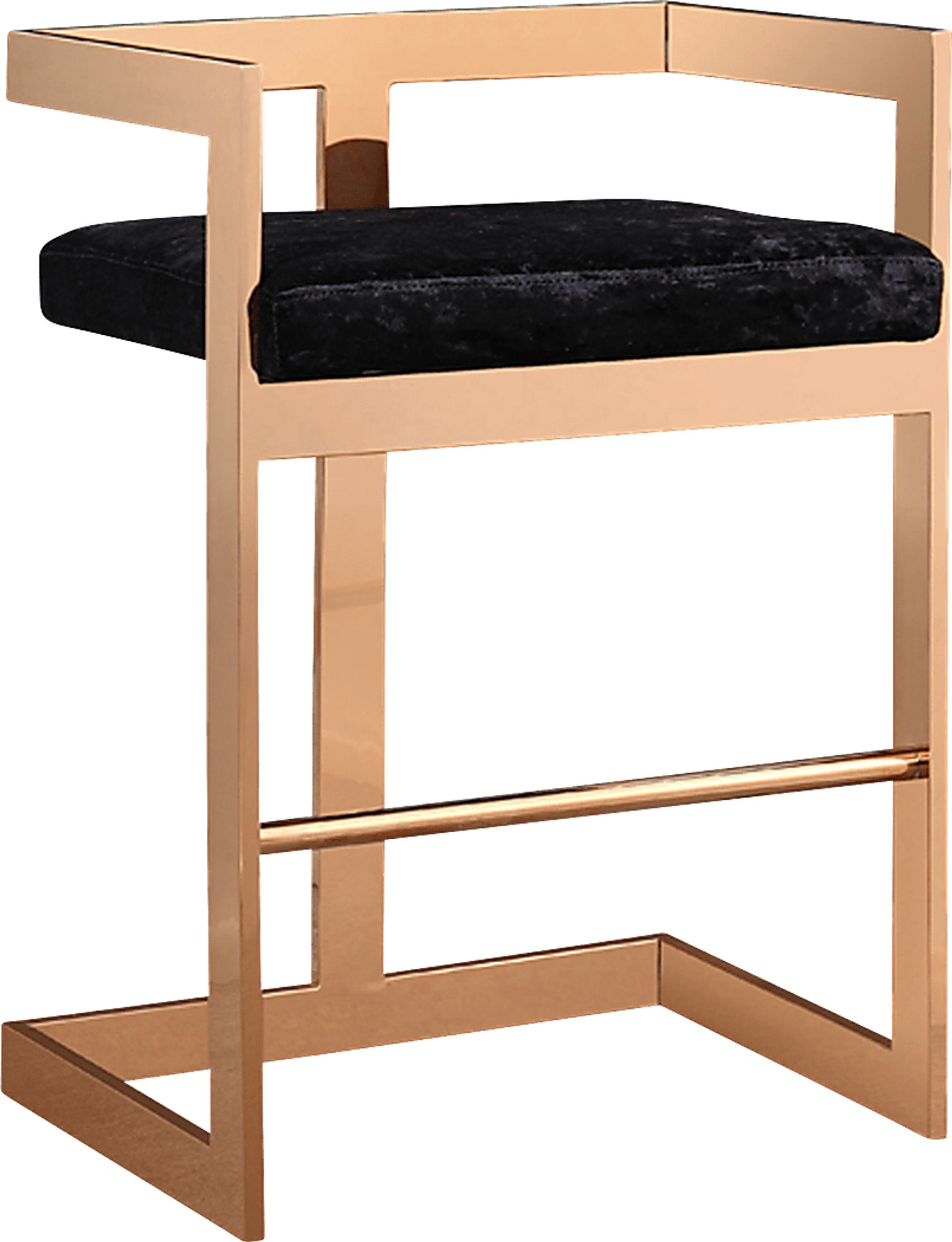 Mattias Black Counter Height Stool - Image 1