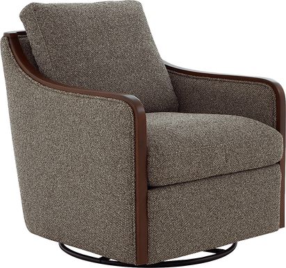 Mattingly Brown Swivel Chair