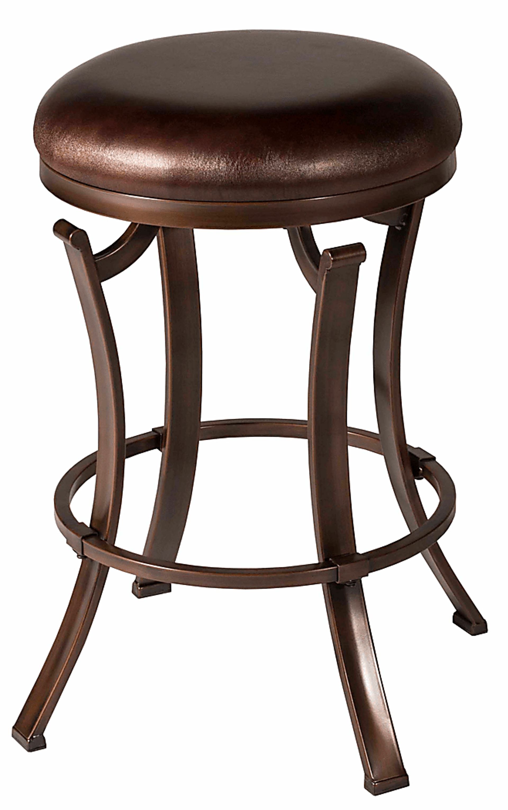 Matuka Black Swivel Counter Height Stool - Image 4