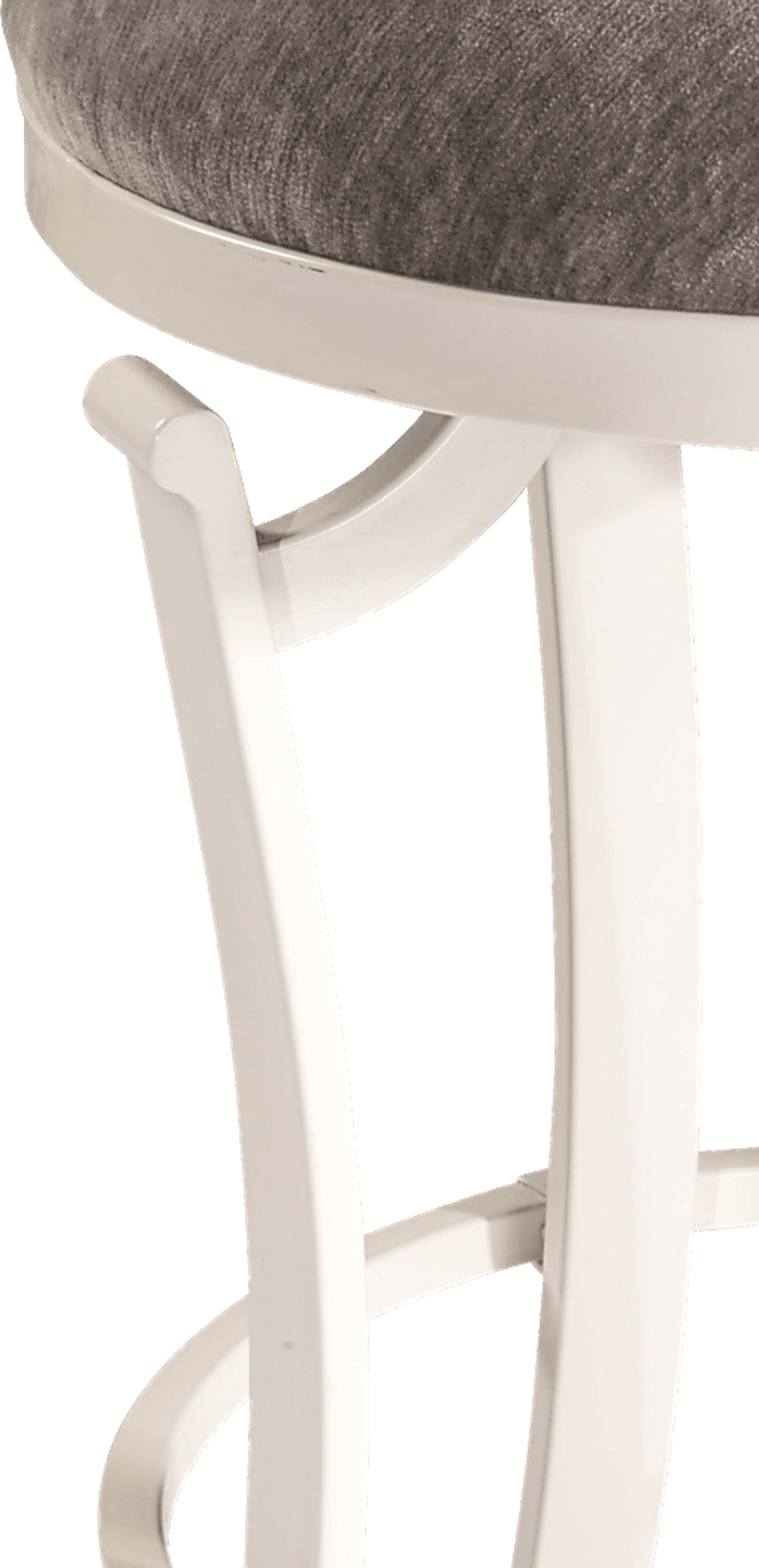 Matuka White Swivel Barstool - Image 4