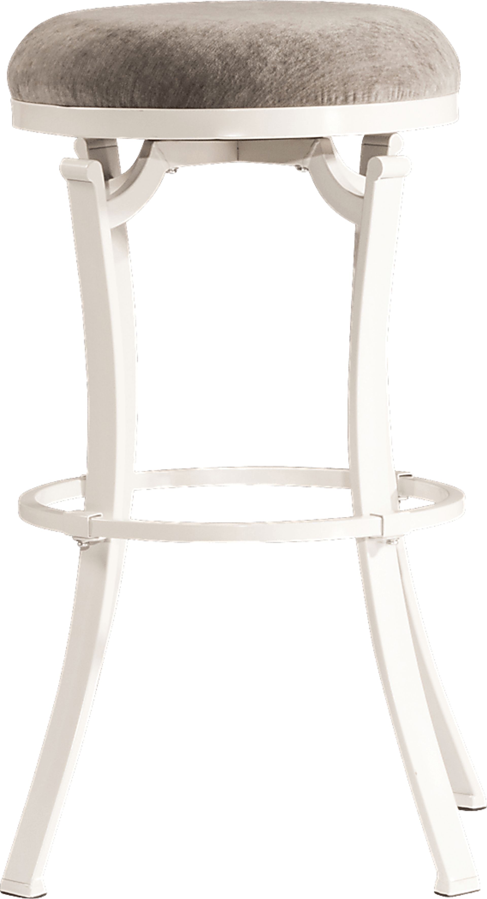Matuka White Swivel Counter Height Stool - Image 2