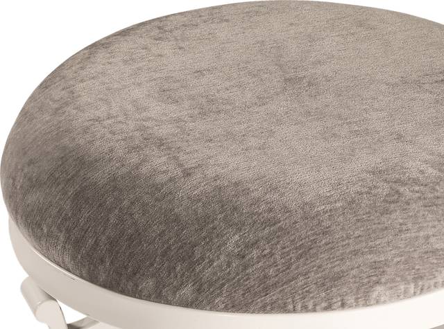 Matuka White Swivel Counter Height Stool - Thumbnail - Image 5