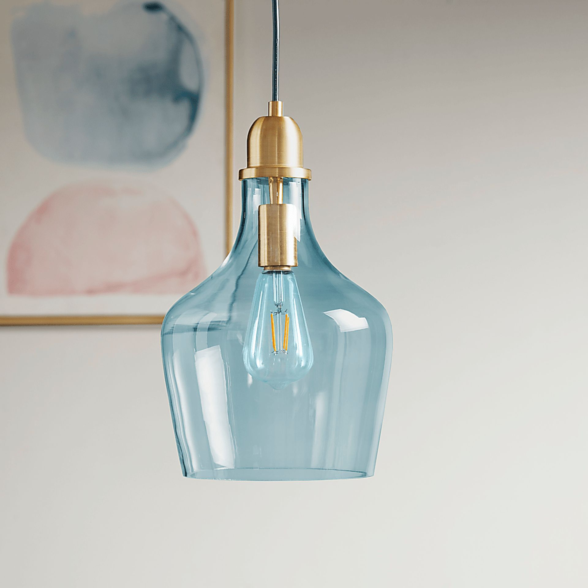 Matwood Loop Blue Pendant - Image 2