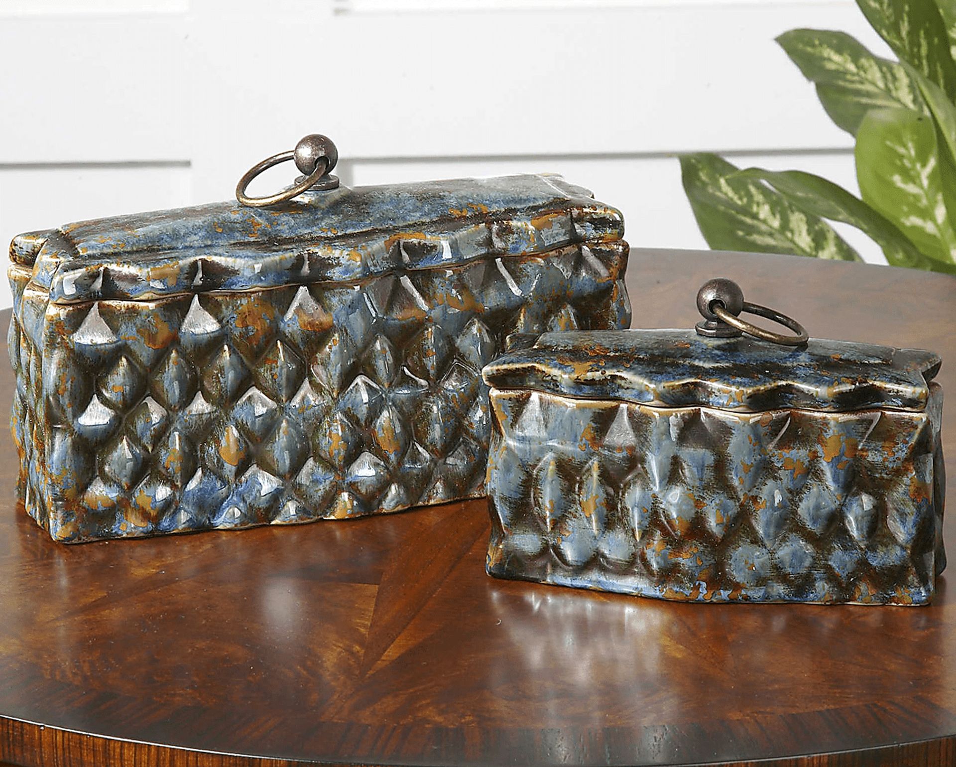 Matzenger Brown Decorative Box, Set of 2 - Image 2