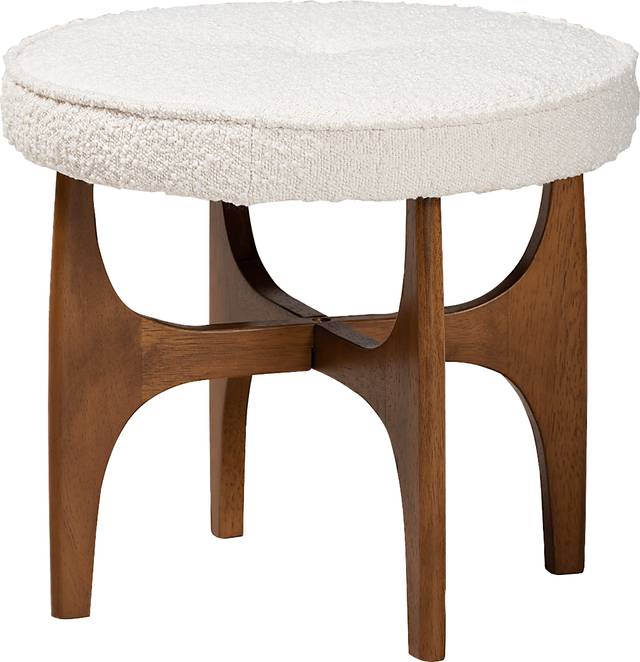 Maule Brown Ottoman - Thumbnail - Image 1