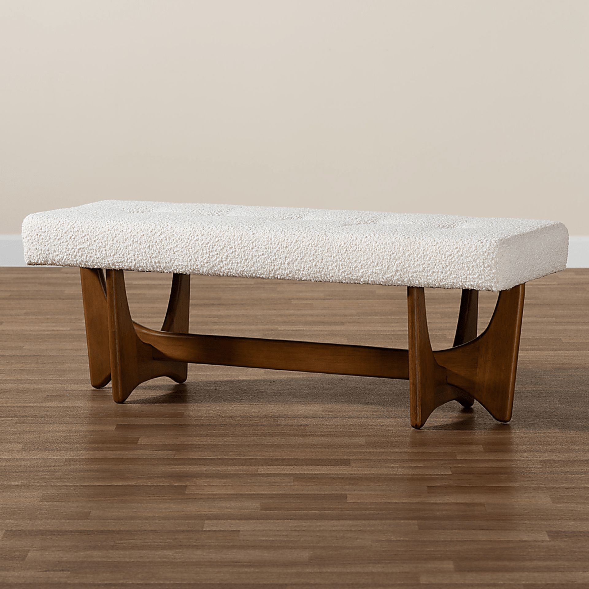 Maule Walnut Bench - Image 3