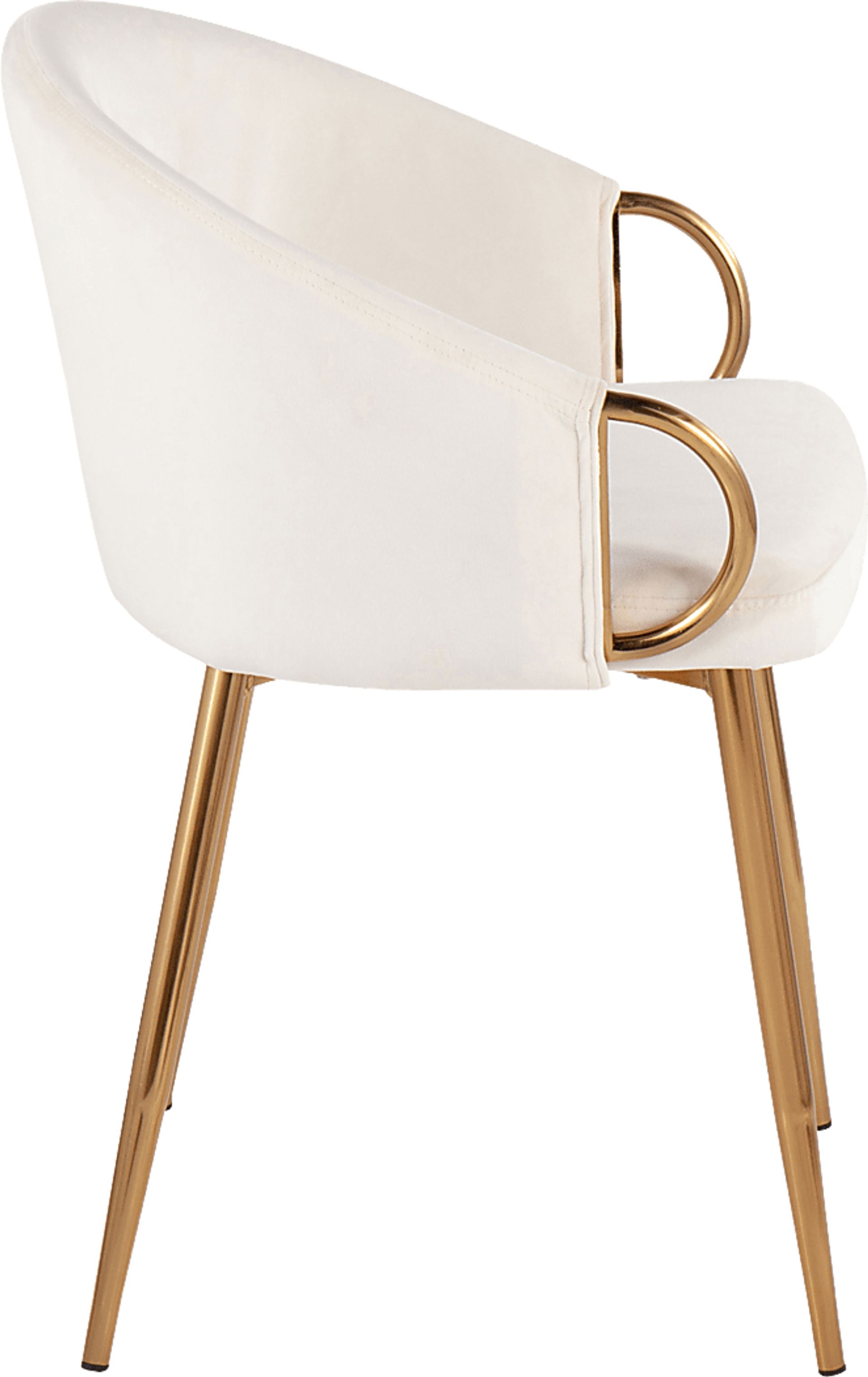 Maura May Cream Side Chair - Image 2