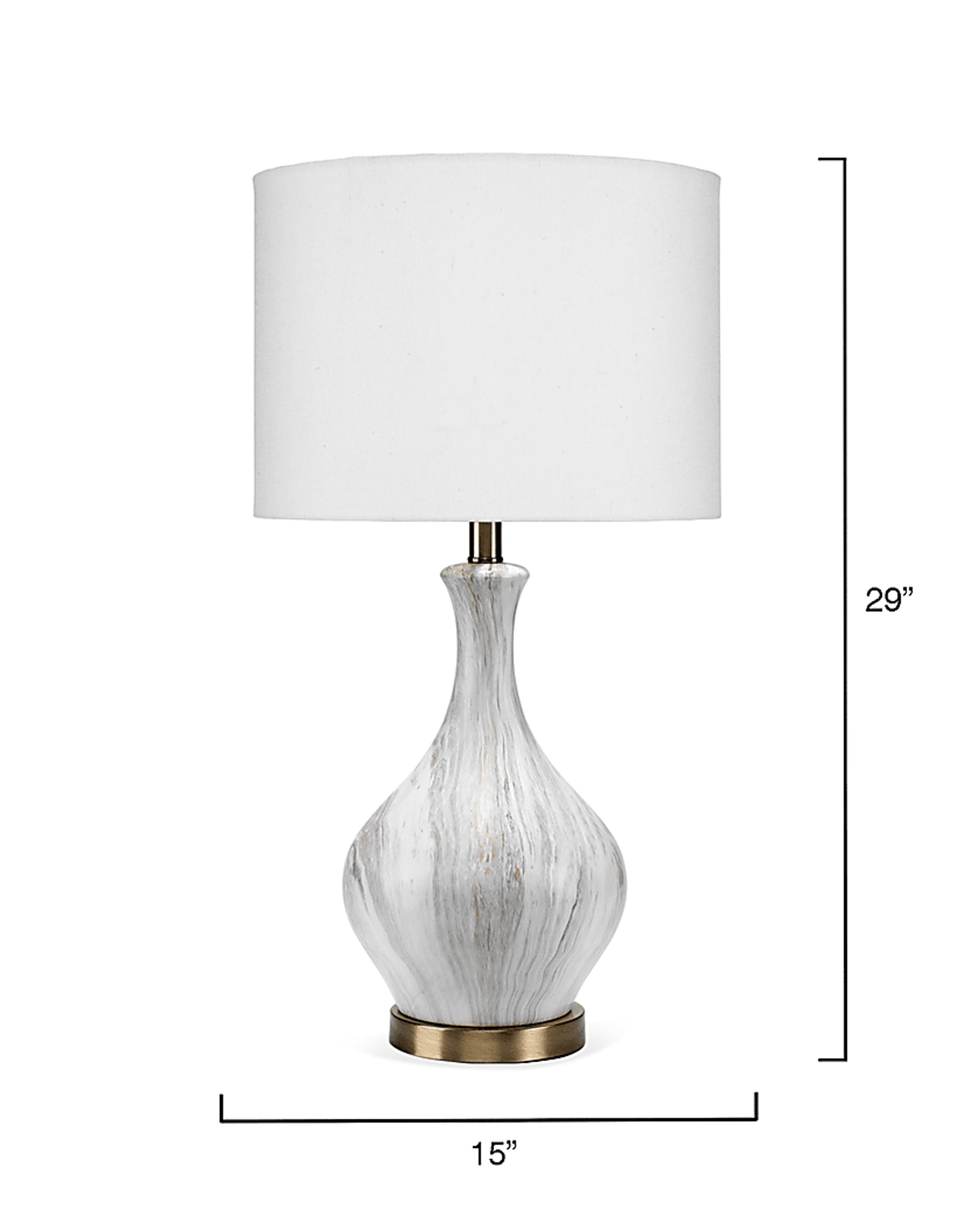 Maureen Summit White Lamp - Image 4