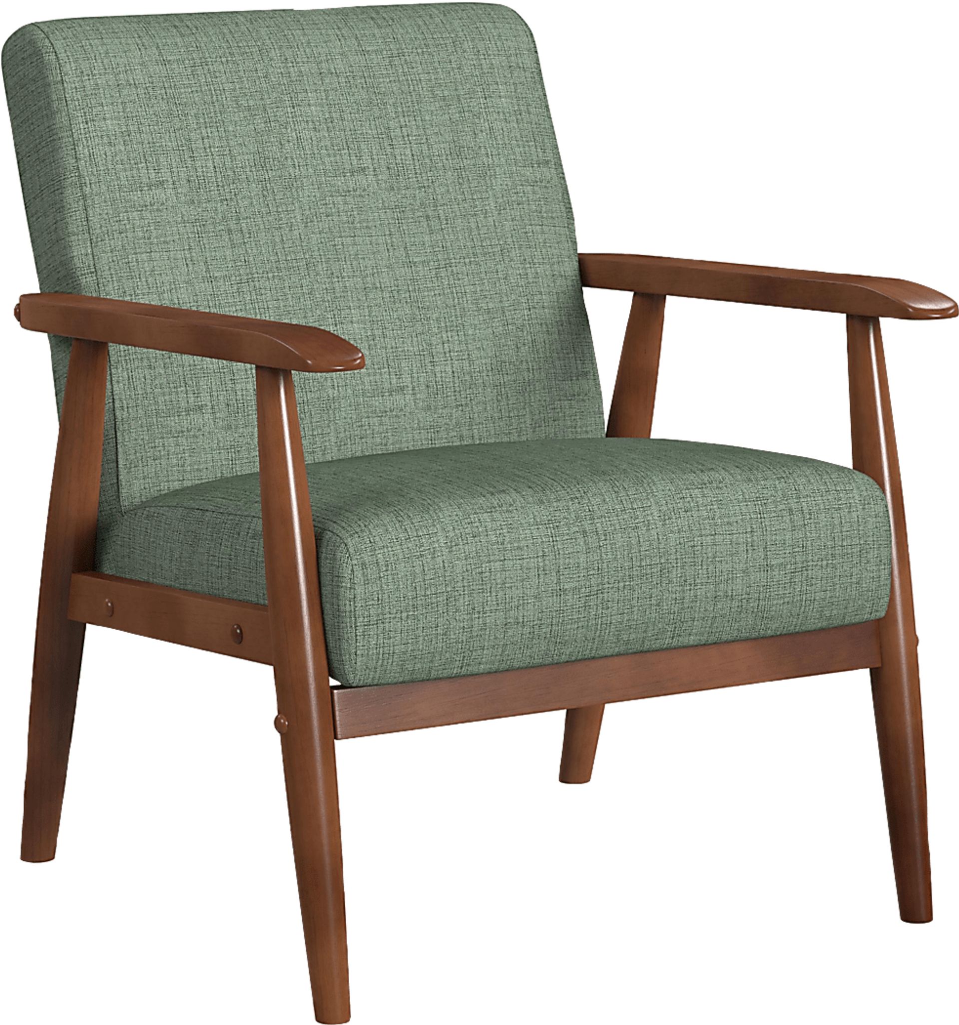 Maurrice Green Accent Chair - Image 1