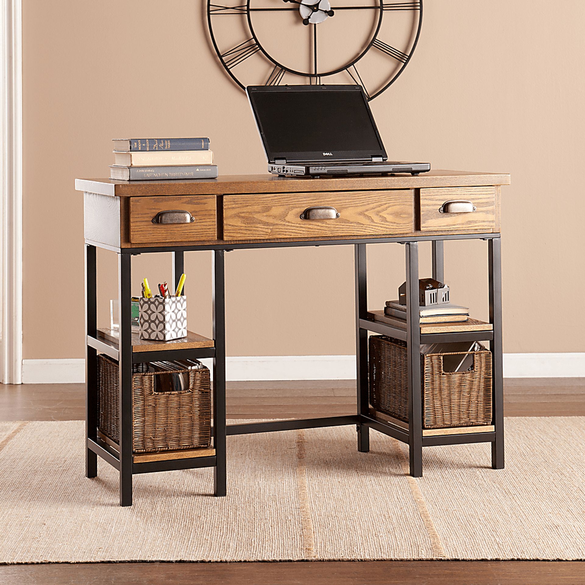 Mauvilla Brown Desk - Image 4